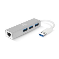 Adaptateur USB3 vers RJ45 Gigalan + Hub 3x USB 3.0 - Advance