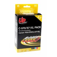 Pack Uprint Canon 570/571XL (5 cartouches) (Gar 3 ans)