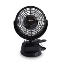 Ventilateur Heden USB Maxi 150mm - 2 vitesses, fixation bureau, Noir